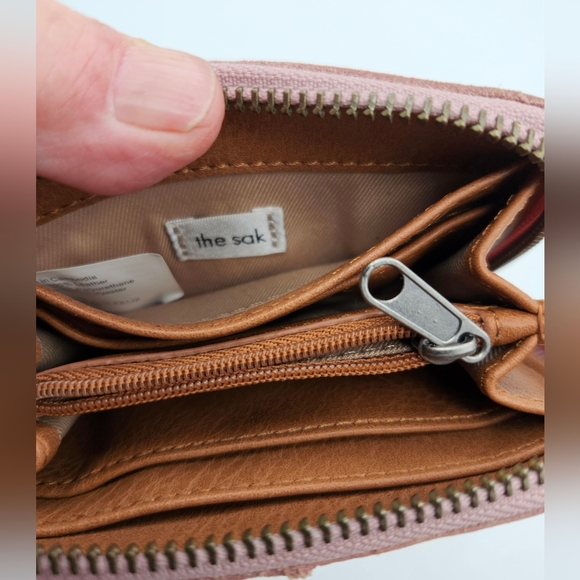 The Sak Blush Pink Zip Wallet - Picture 3 of 3